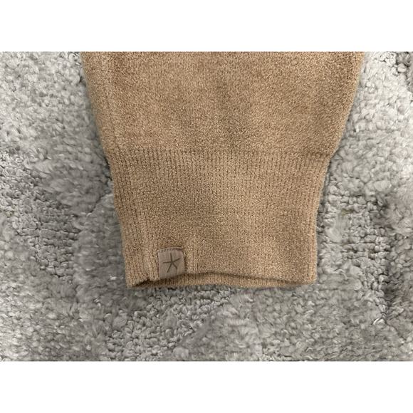 Barefoot Dreams Cozy Chic Ultra Lite Dropped Seam Jogger Pants Soft Camel Medium - Picture 2 of 8